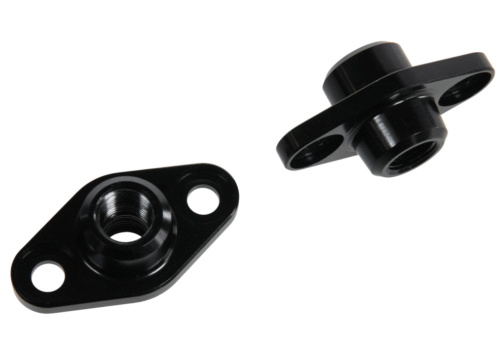 1/8" NPT Bulkhead Flanged Pass Thru Fitting by Motion Raceworks - Motion Raceworks
