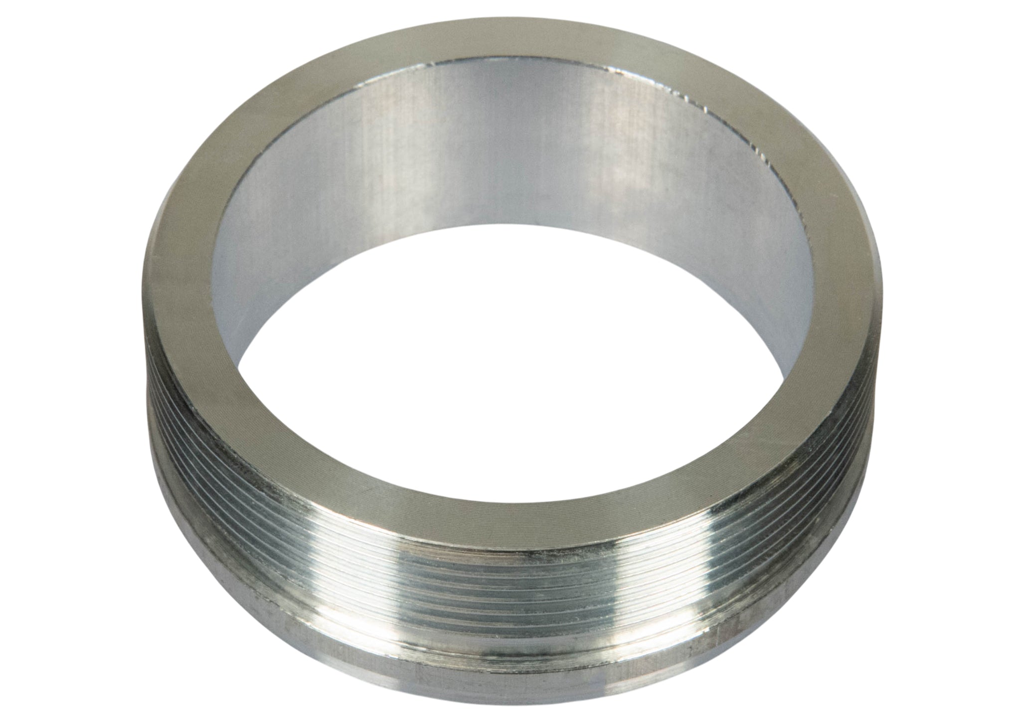 Aluminum Fuel Tank Weld Bung (external threads) - Motion Raceworks