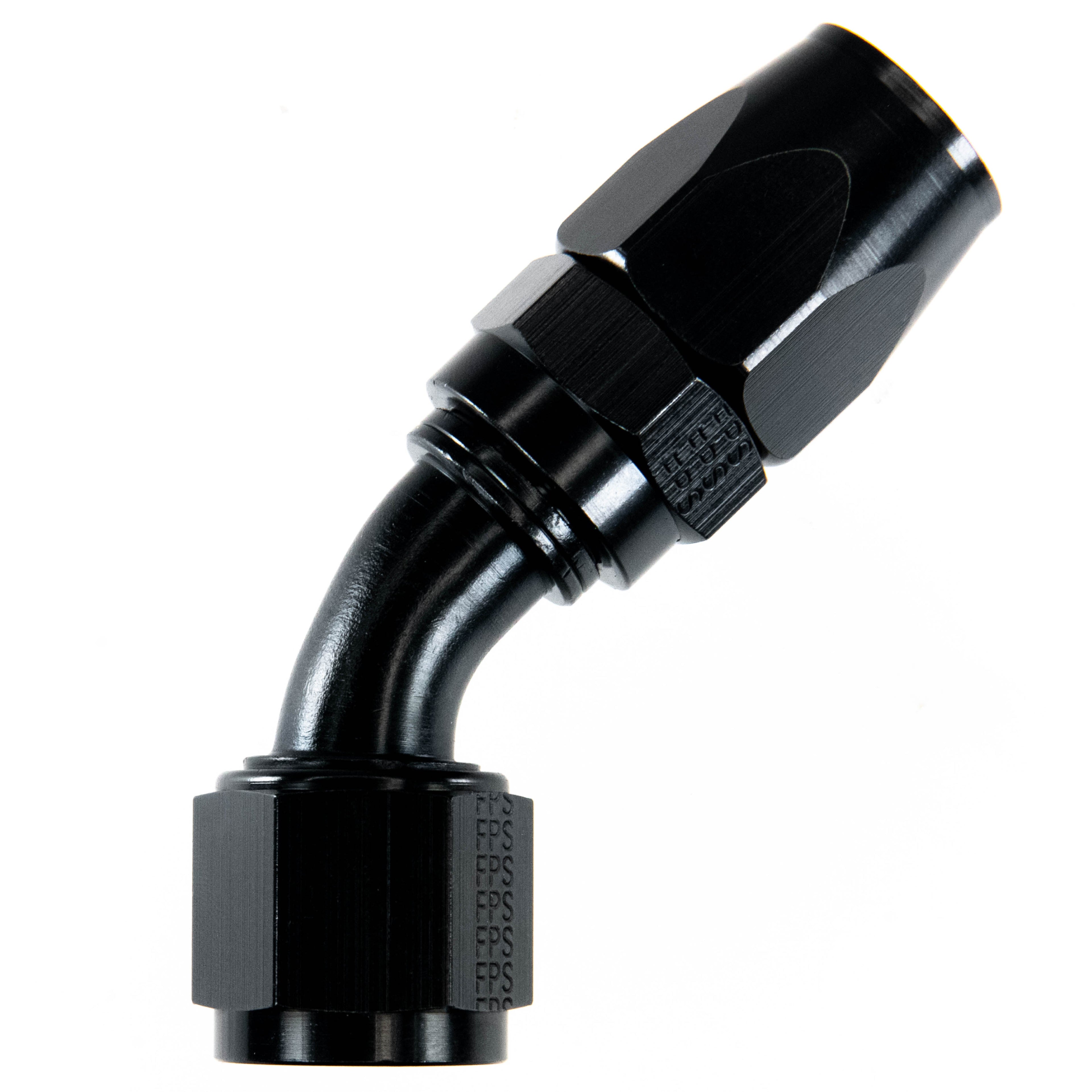 Fragola -10 AN 45° Hose End 224510-BL-Fragola-Motion Raceworks