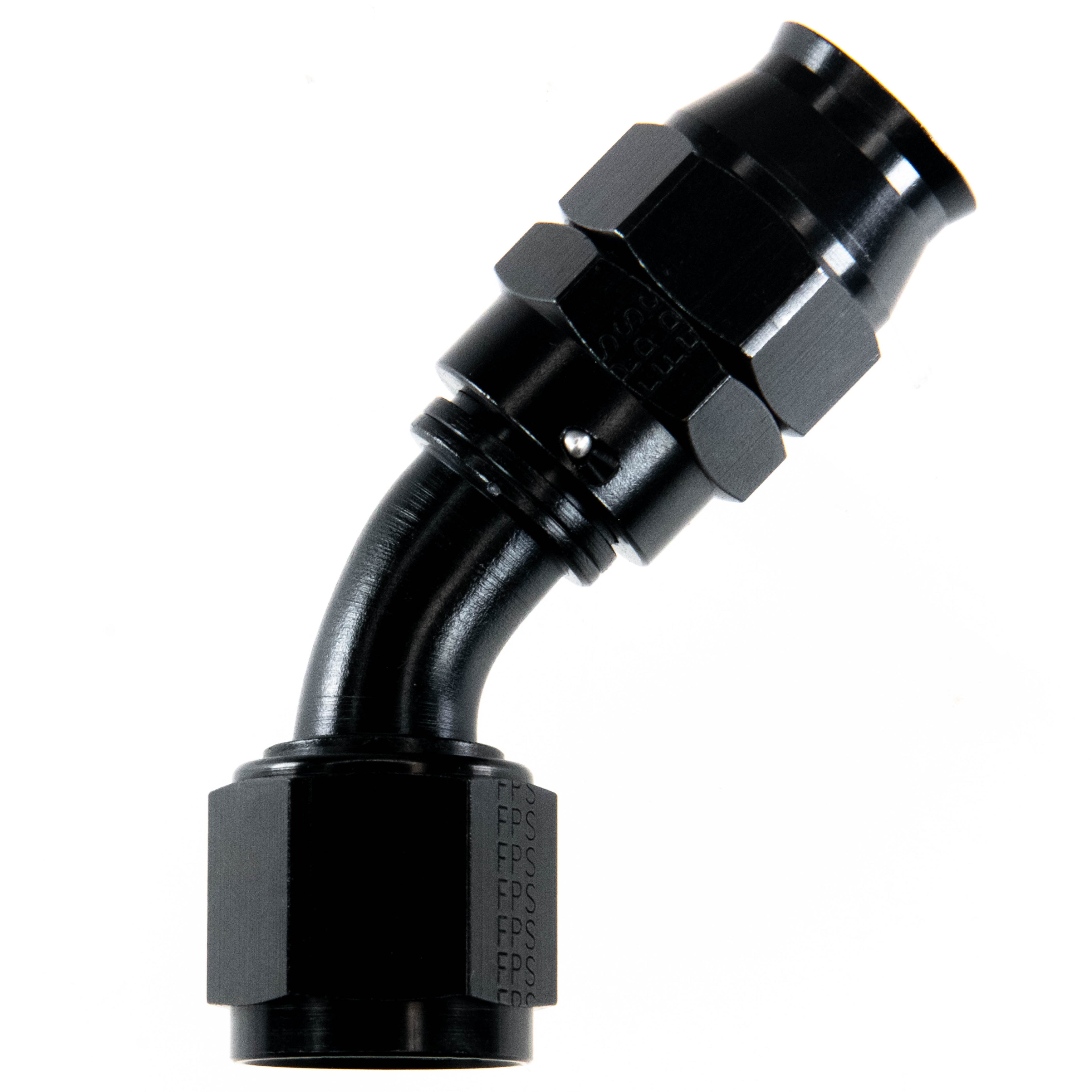 Fragola -10 AN 45° PTFE Hose End 684510-BL-Fragola-Motion Raceworks