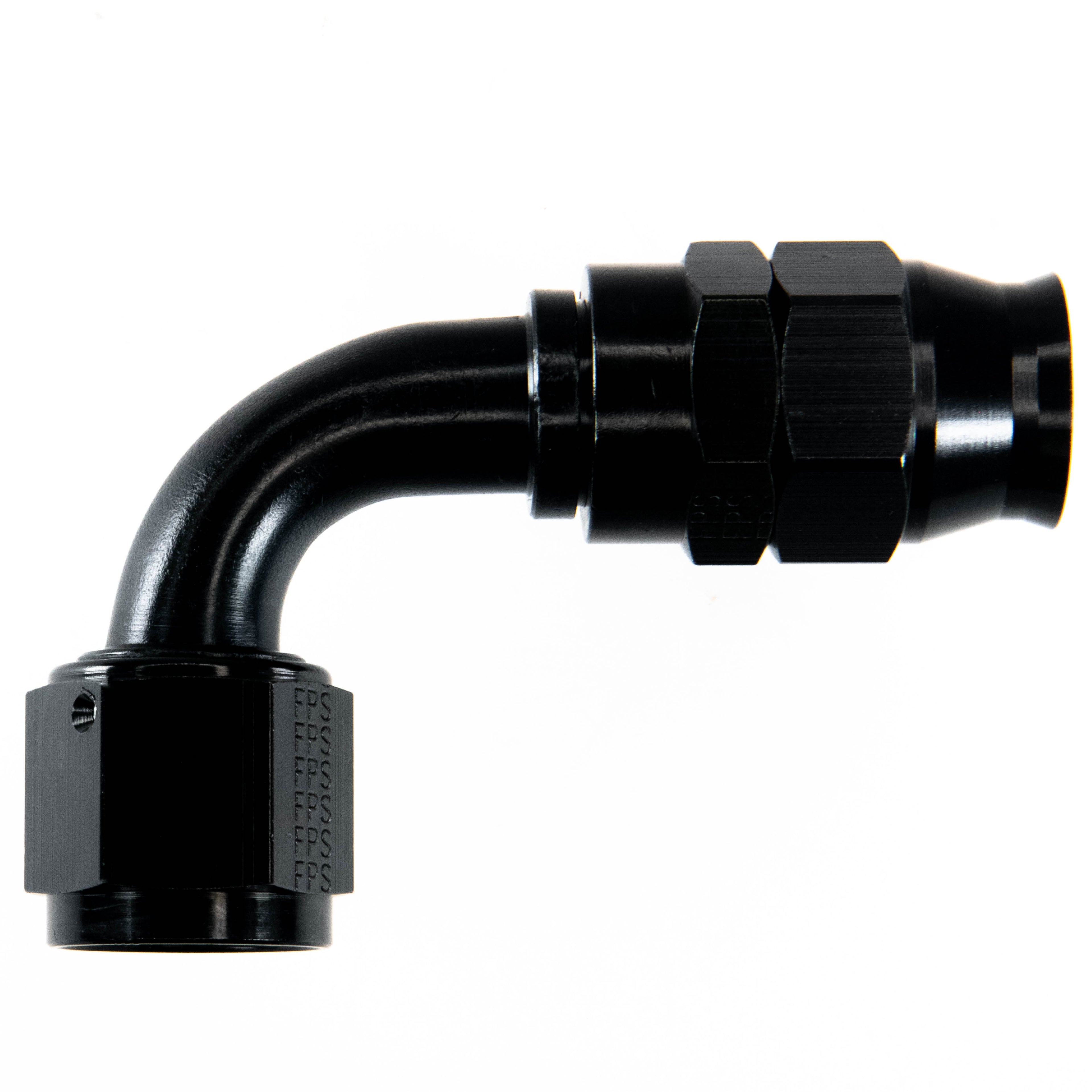 Fragola -8 AN 90° PTFE Hose End 689008-BL-Fragola-Motion Raceworks