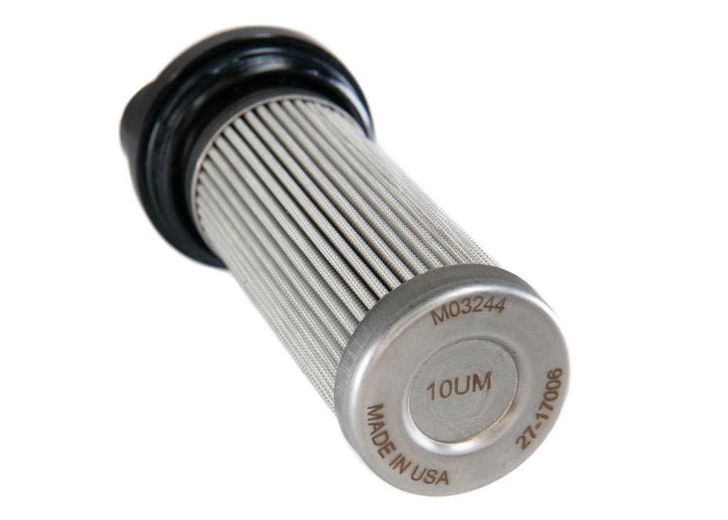 Motion Raceworks Single 12ORB Inlet/Dual 10ORB Outlet Post Fuel Filter w/ Mount (10 Micron) 27-170-Motion Raceworks-Motion Raceworks