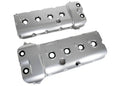 Billet Gen 1/Gen 2 Coyote VCT Valve Covers Clear Anodizing - Motion Raceworks