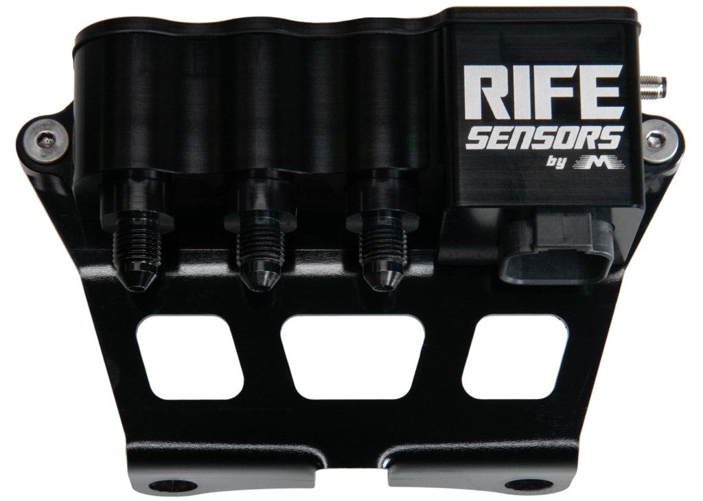 RIFE ProMod Series Transmission Combo Pack for TH400 Lock Up Transmission Pressure Triple Sensor Block Kit with Mount - Motion Raceworks