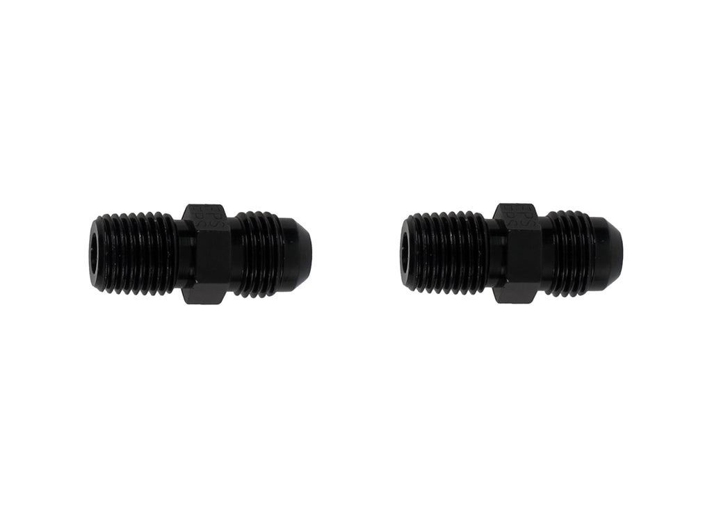GM TH350, TH400, 700R4, 4L60E DERALE Trans Cooler Kit w/Fan & Fragola Lines/Fittings-Kit-Motion Raceworks