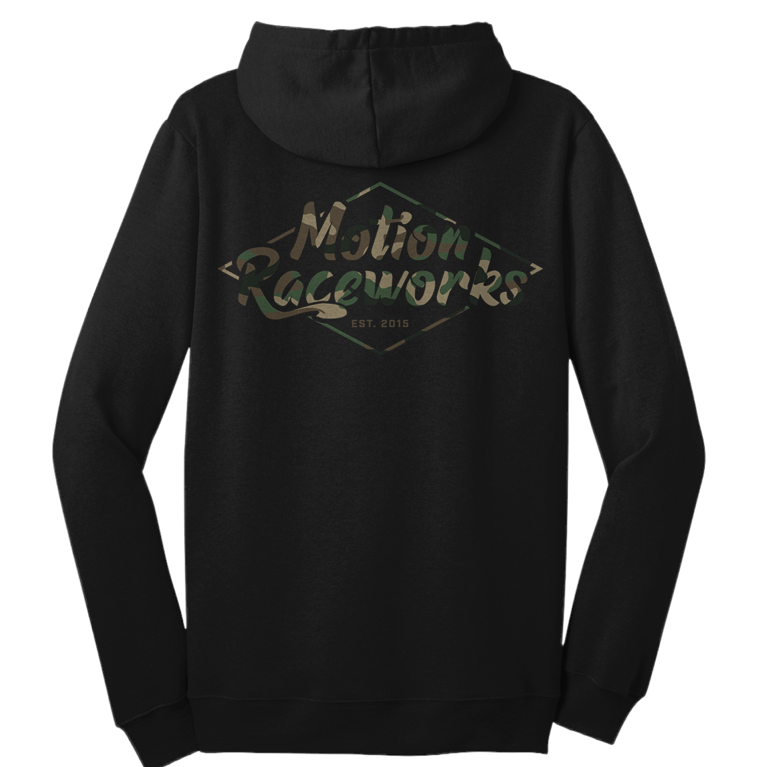 Motion Camo Print Zip Up Hoodie - Motion Raceworks