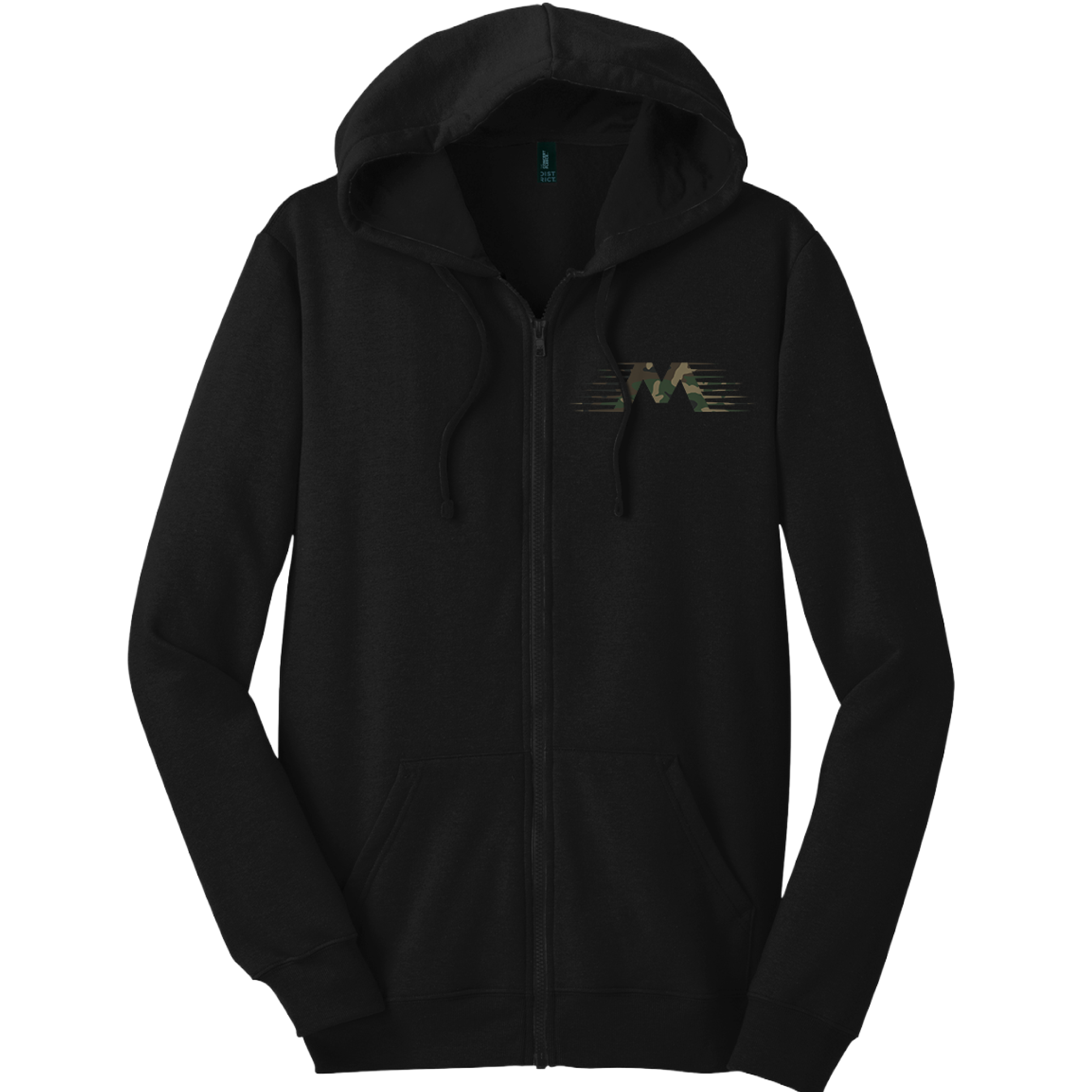 Motion Camo Print Zip Up Hoodie - Motion Raceworks