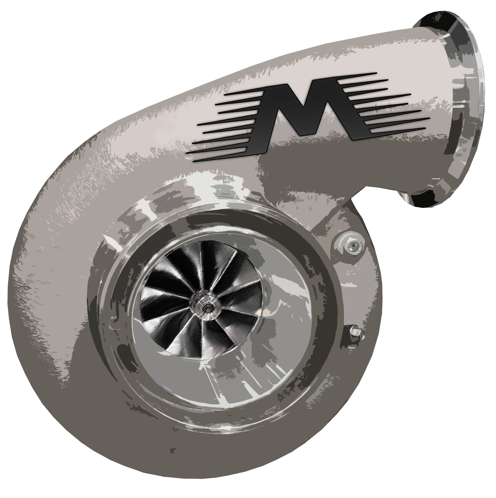 Motion Turbo Decal 2"x1.5"-Motion Raceworks-Motion Raceworks