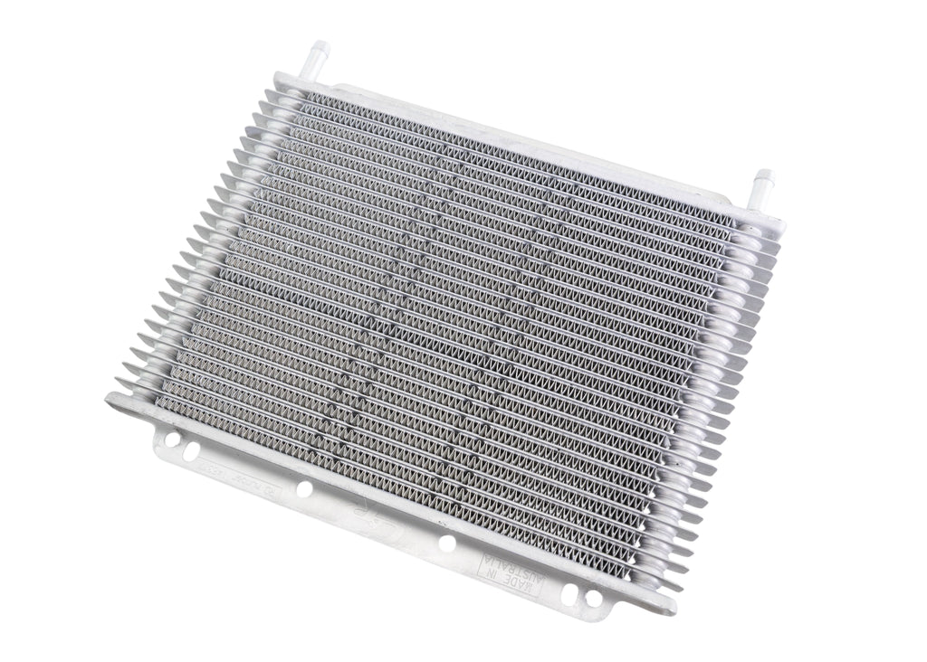 PWR 11x7-7/8x3/4" 3/8" Fittings Plate/Fin Push on Barb Universal Transmission Oil Cooler PWO0527
