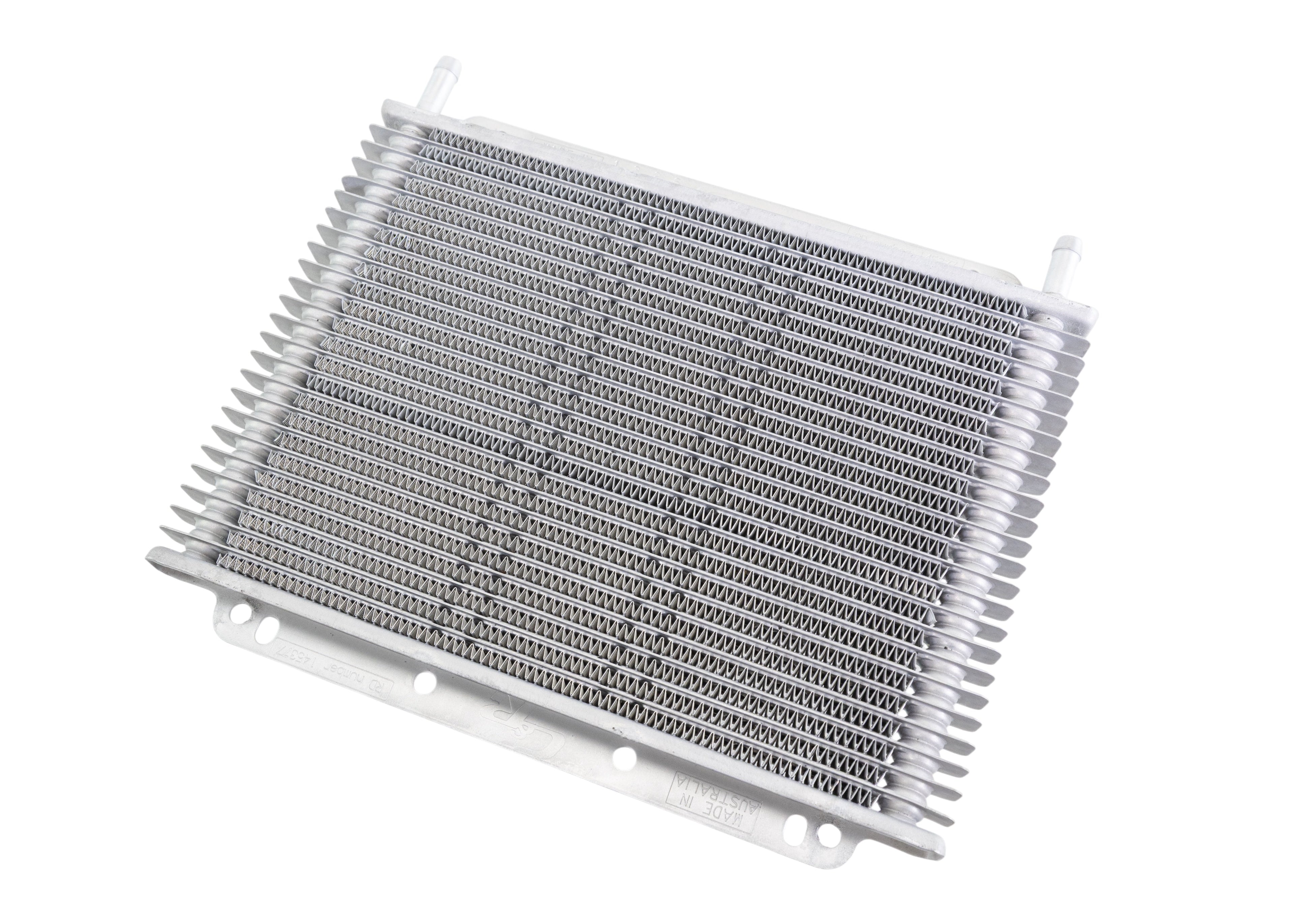 PWR 11x7-7/8x3/4" 3/8" Fittings Plate/Fin Push on Barb Universal Transmission Oil Cooler PWO0527