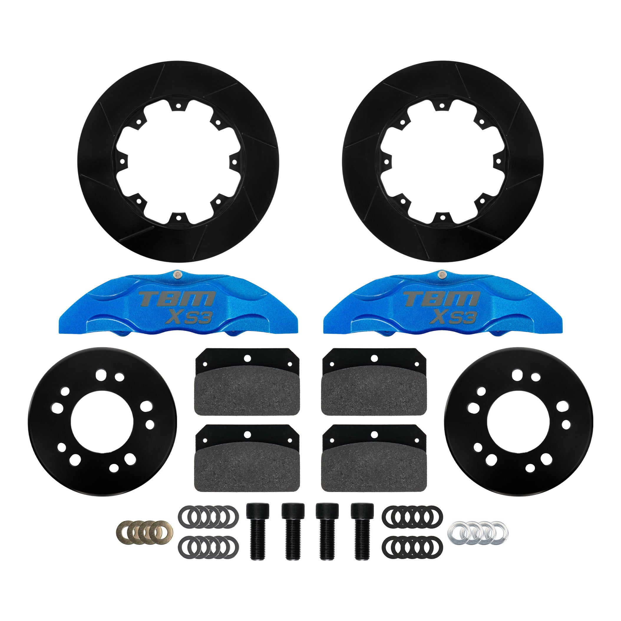 Hellcat Rear XS3 Extreme Street Brake Kit - Motion Raceworks