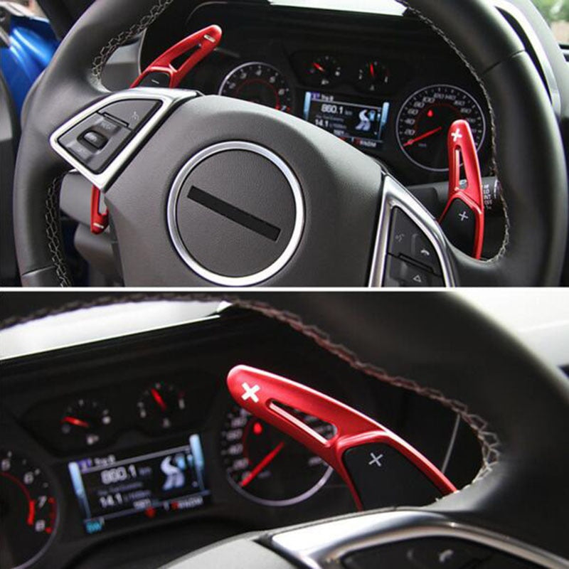CAMARO 16-23 ALUMINUM PADDLE SHIFTER EXTENSION TRIM PIECES
