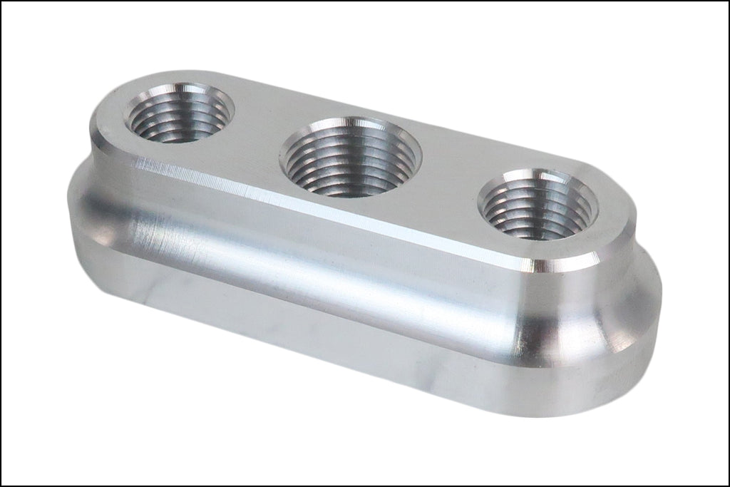 3 Port Billet Sensor Flange