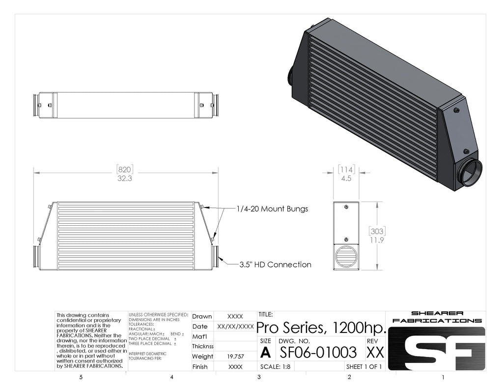 Pro/Series, 1200hp
