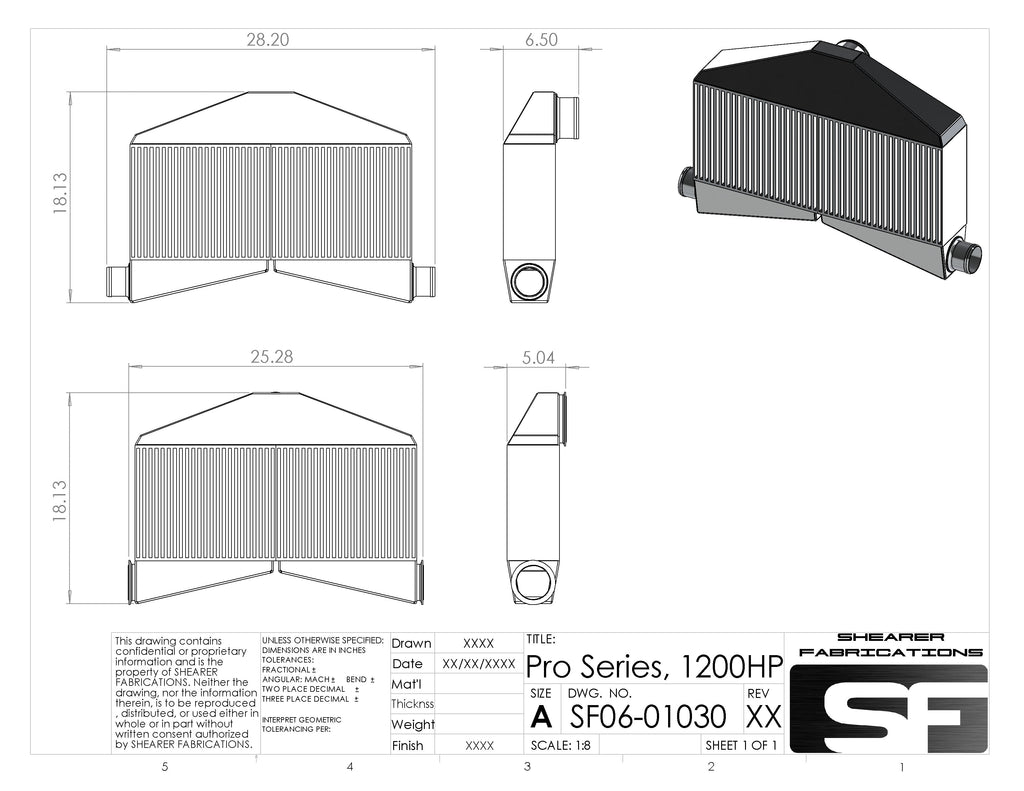 Pro/Series, TT, 1200hp Back Door Outlet