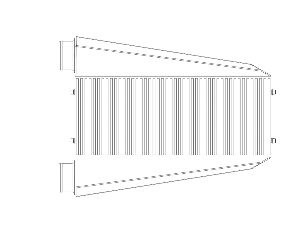 S550 Mustang Pro/Series, Single Inlet/Outlet, 1200hp
