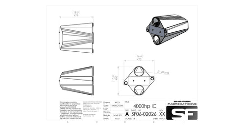 4000hp IC, 5" In/Out