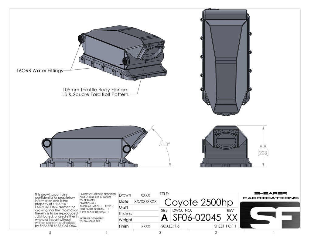HiRam Coyote Pro/Series, 2500hp