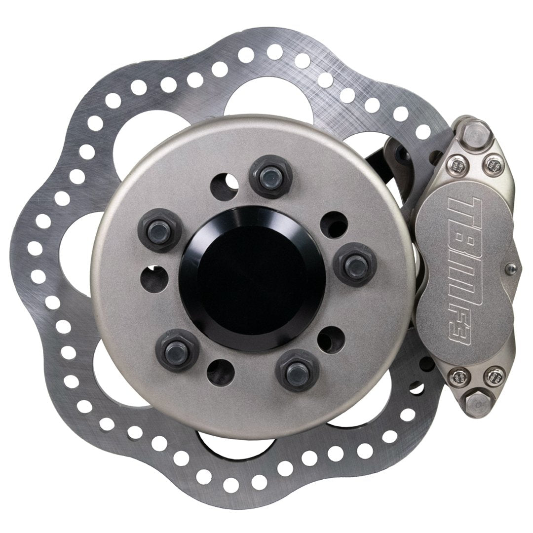 04-10 Cadillac XLR TBM Drag Racing Brakes (Reuses Factory Hubs) 001-0245-TBM Brakes-Motion Raceworks