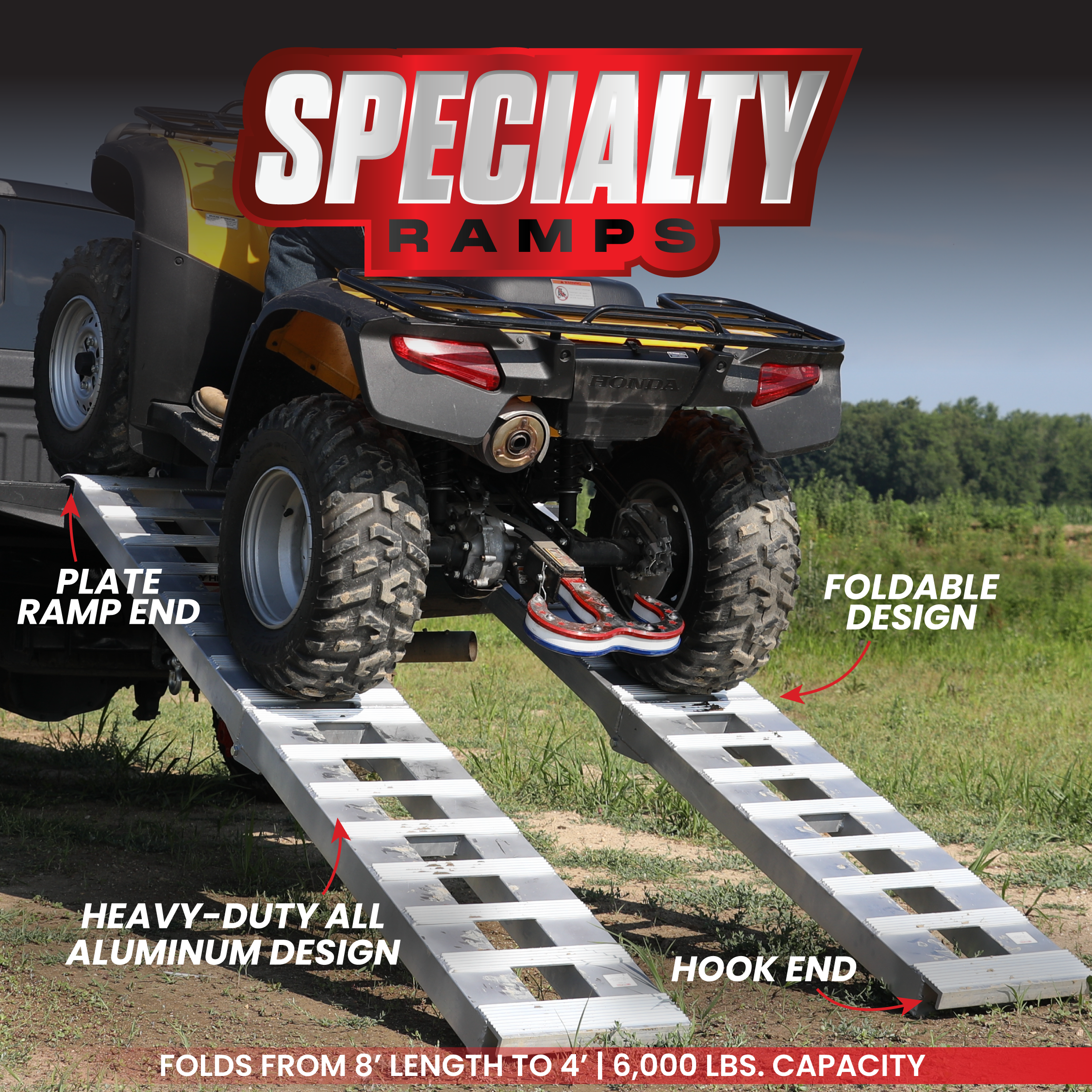 Foldable Aluminum Loading Ramps