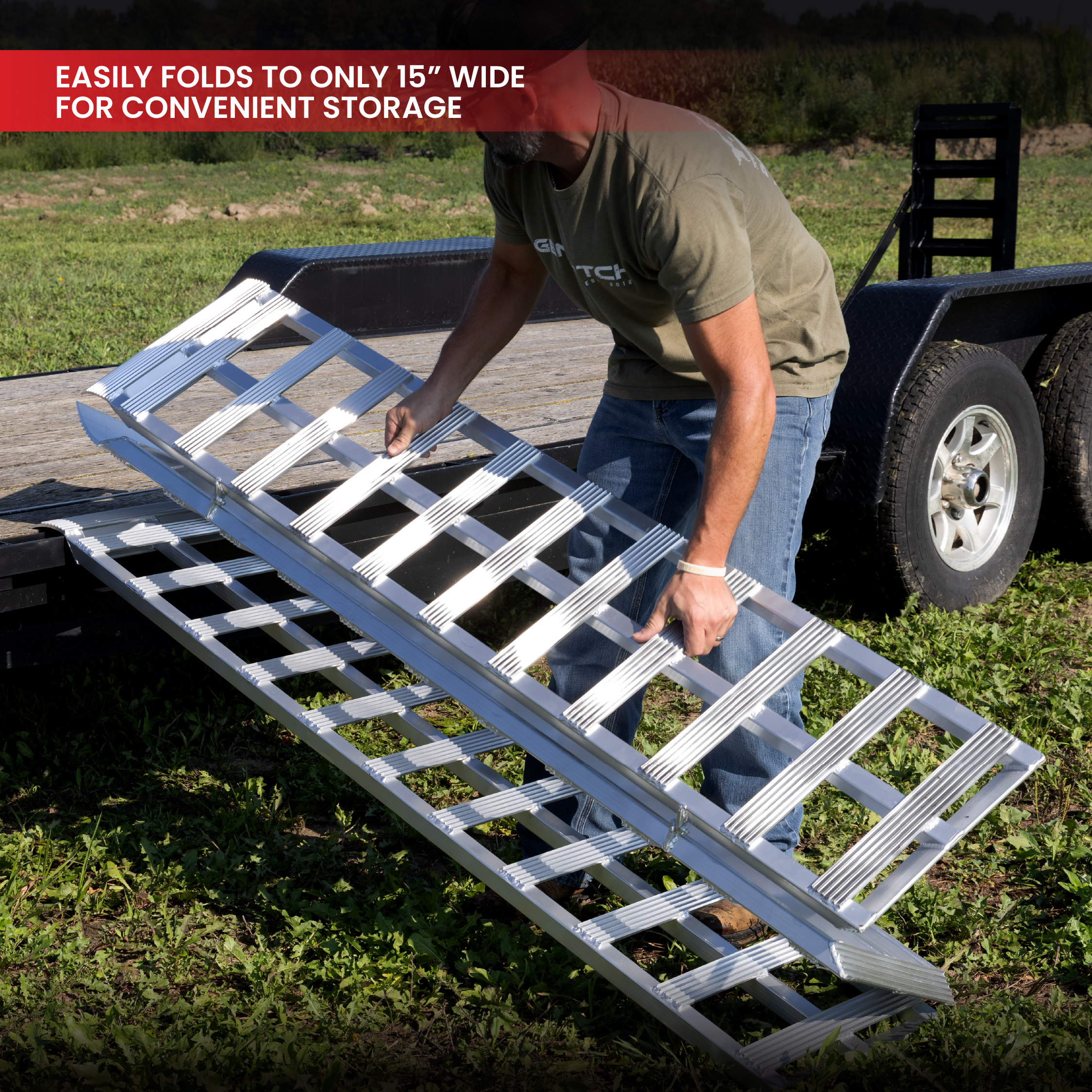 Aluminum Trifold Ramps