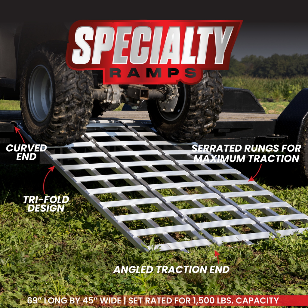Aluminum Trifold Ramps