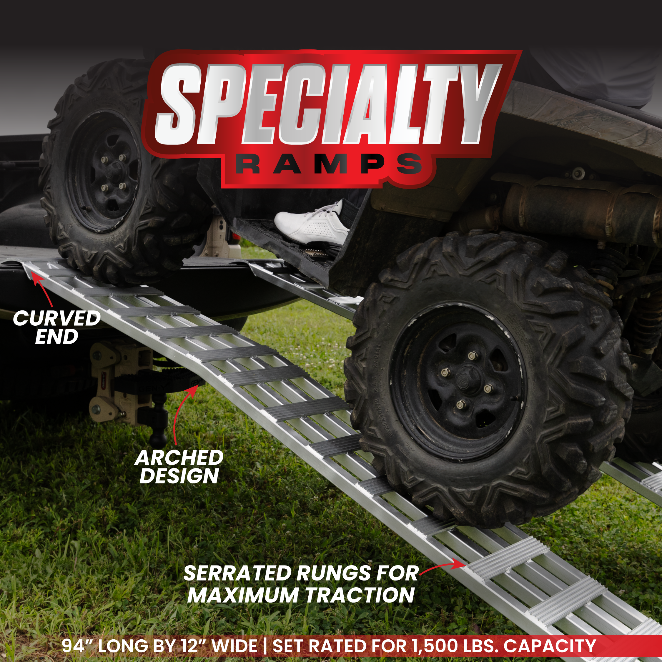 Aluminum Arched Ramps