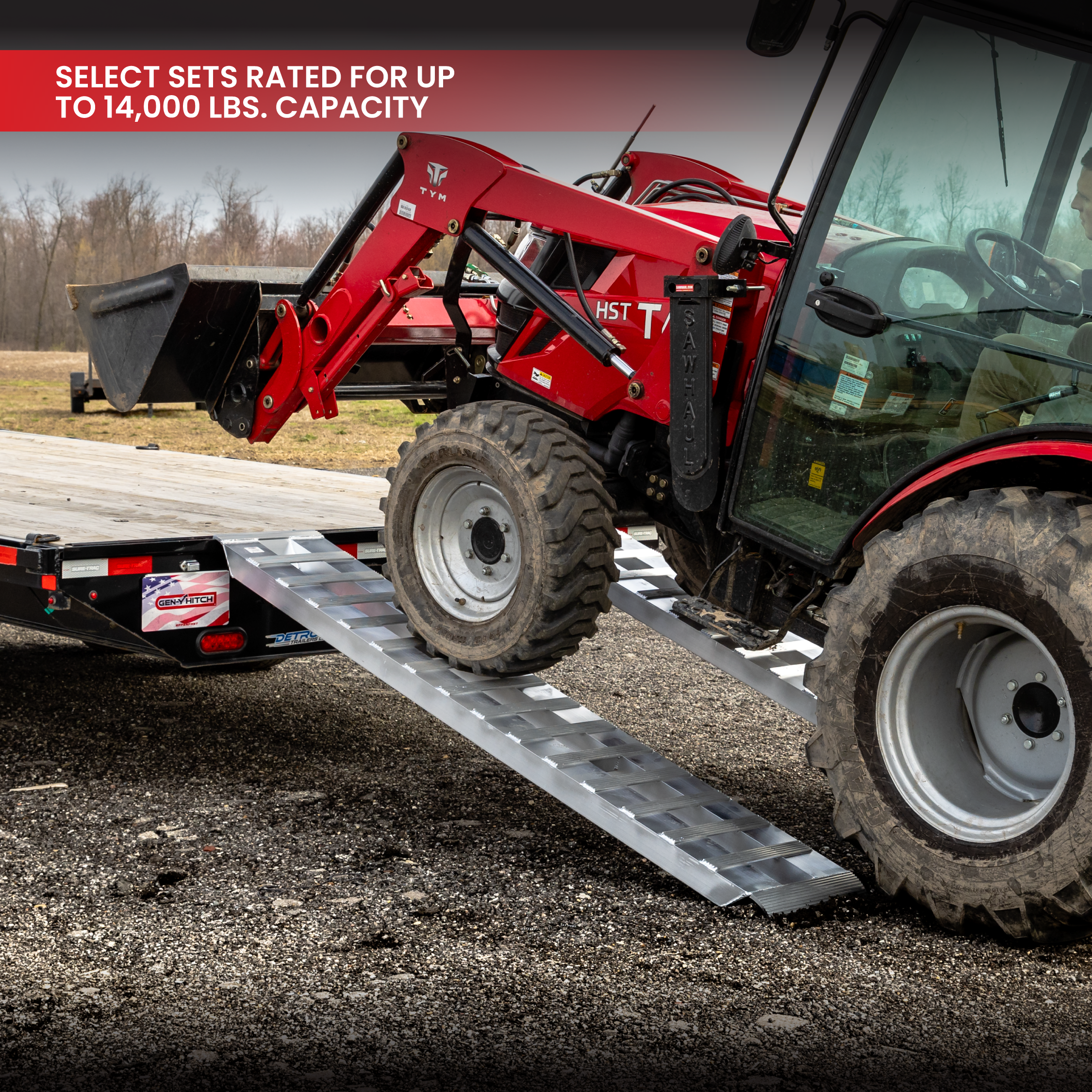 Heavy-Duty Aluminum Loading Ramps