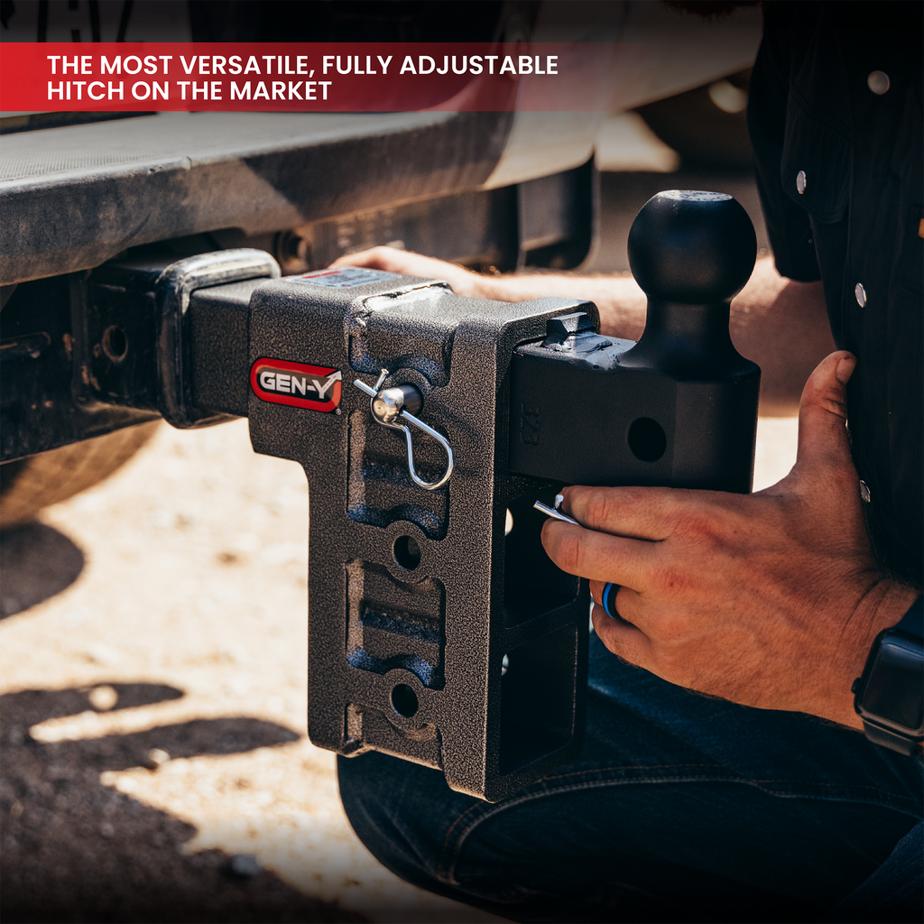 The MEGA-DUTY 21K Drop Hitch (2 ½" Shank)