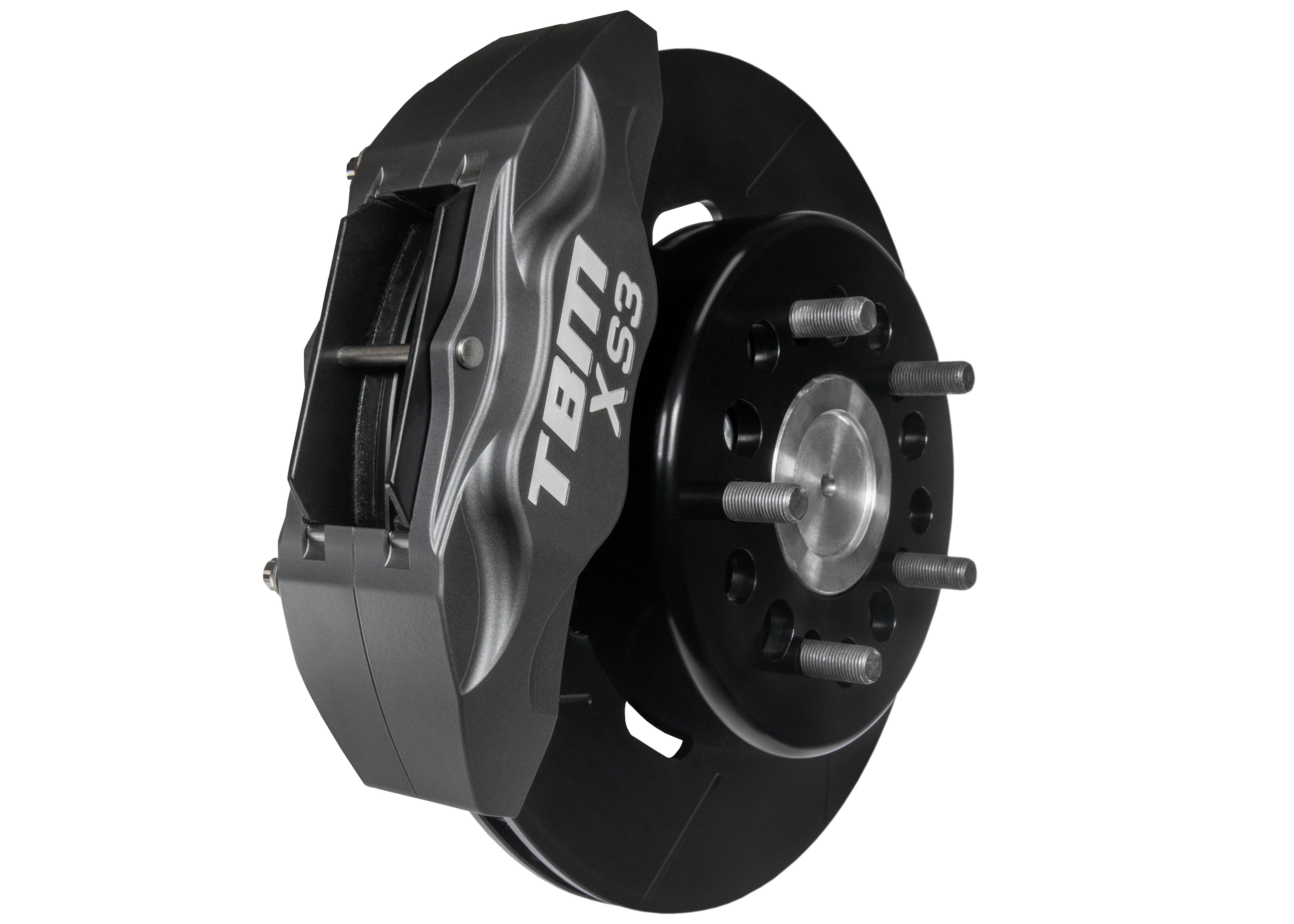 Rear XS3 Extreme Street Brake Kit (GM 10/12 Bolt C Clip Eliminator) - Motion Raceworks