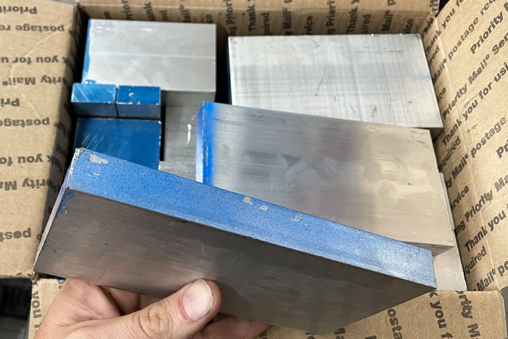 40 lb. Big Aluminum Drop Box-Garage Sale-Motion Raceworks