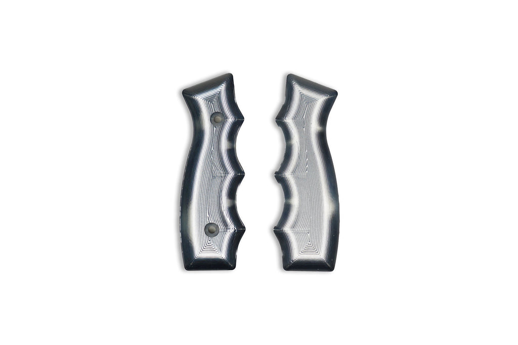 Billet Grip Insert Set Bare Aluminum 16-143-03-Motion Raceworks-Motion Raceworks