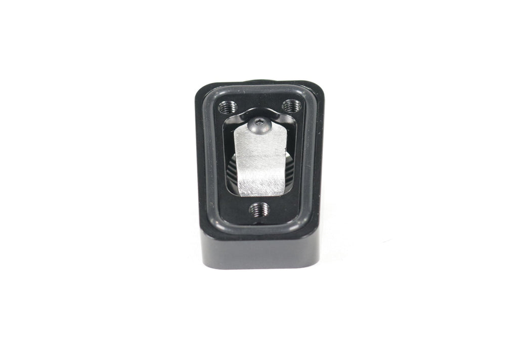 Motion Raceworks Billet Valve Cover Breather / Oil Drain Black Anodized (Single) 32-120BLK-S-Motion Raceworks-Motion Raceworks