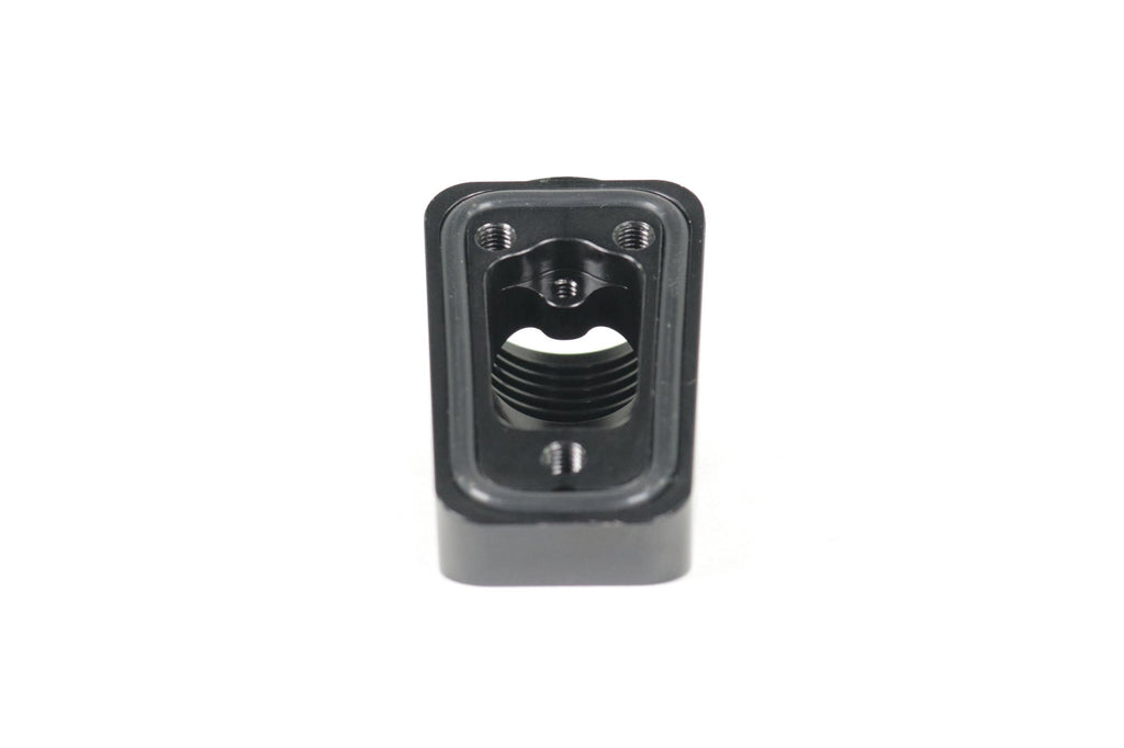 Motion Raceworks Billet Valve Cover Breather / Oil Drain Black Anodized (Single) 32-120BLK-S-Motion Raceworks-Motion Raceworks