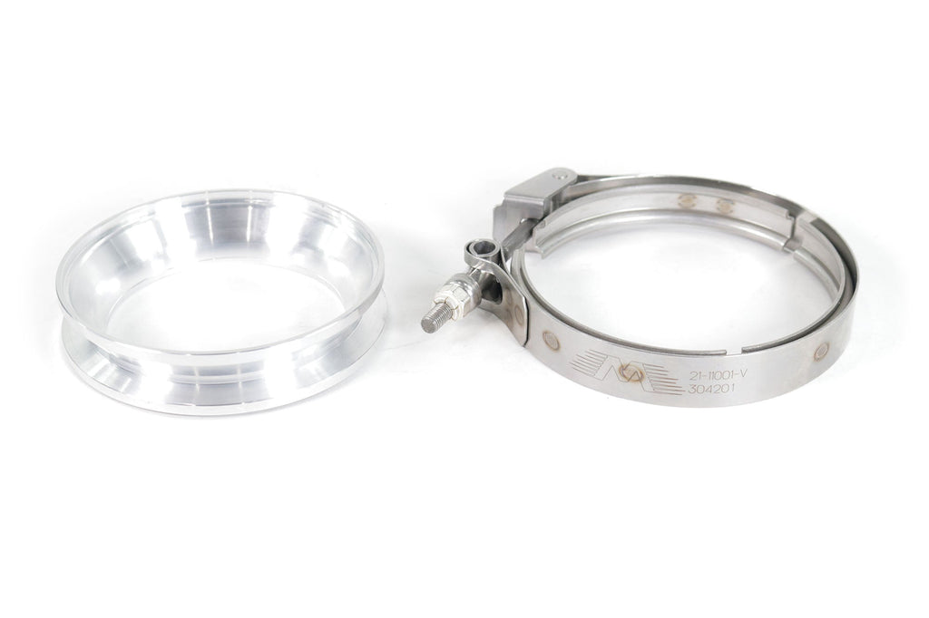 GT42/47/55 Aluminum Compressor Outlet Flange/Clamp for 4" Tubing for S400, Garrett, Precision & More 21-11003M-Motion Raceworks-Motion Raceworks
