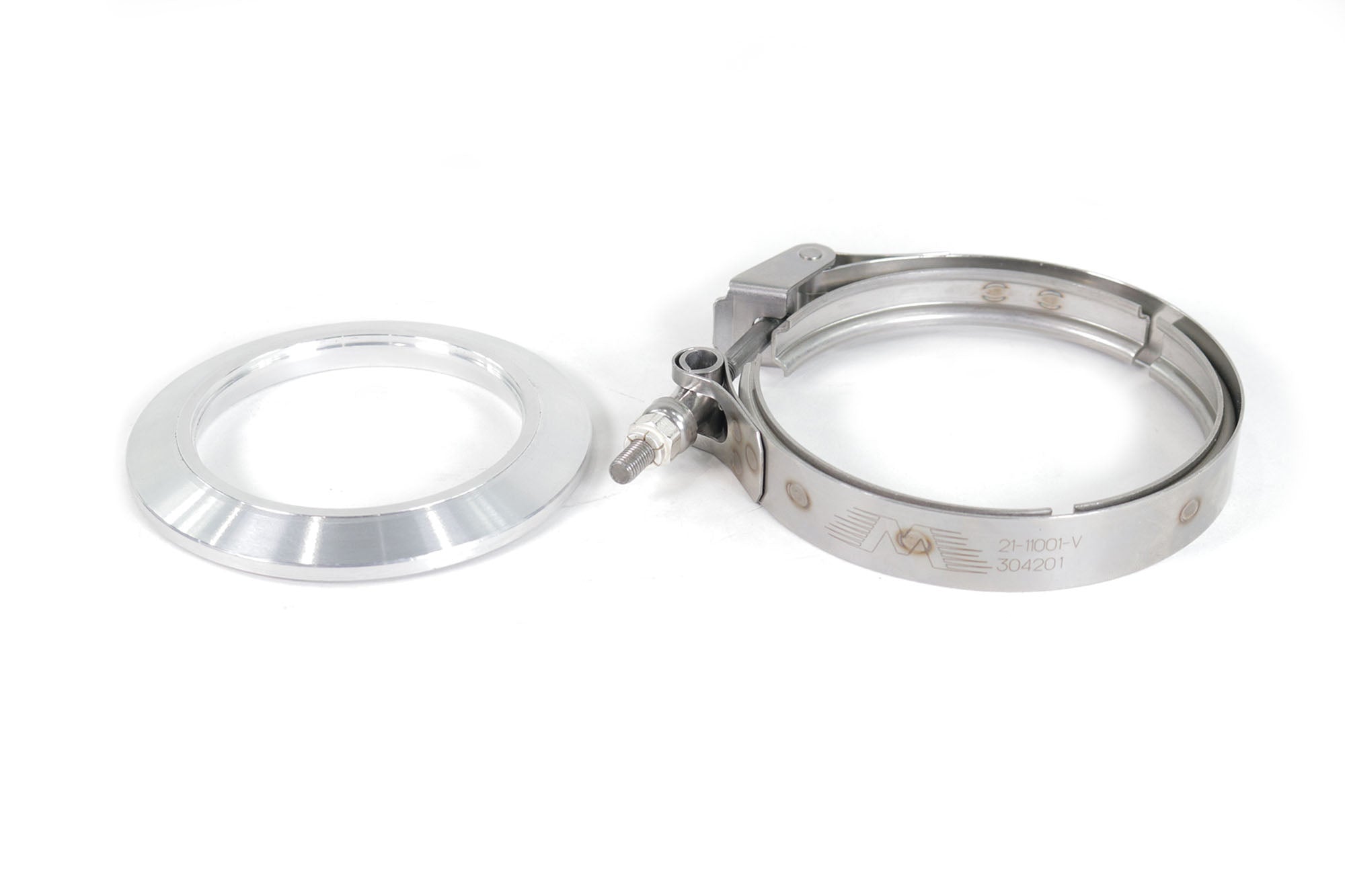 GT42/47/55 Aluminum Compressor Outlet Flange/Clamp for 3" Tubing for S400, Garrett, Precision & More 21-11001M-Motion Raceworks-Motion Raceworks