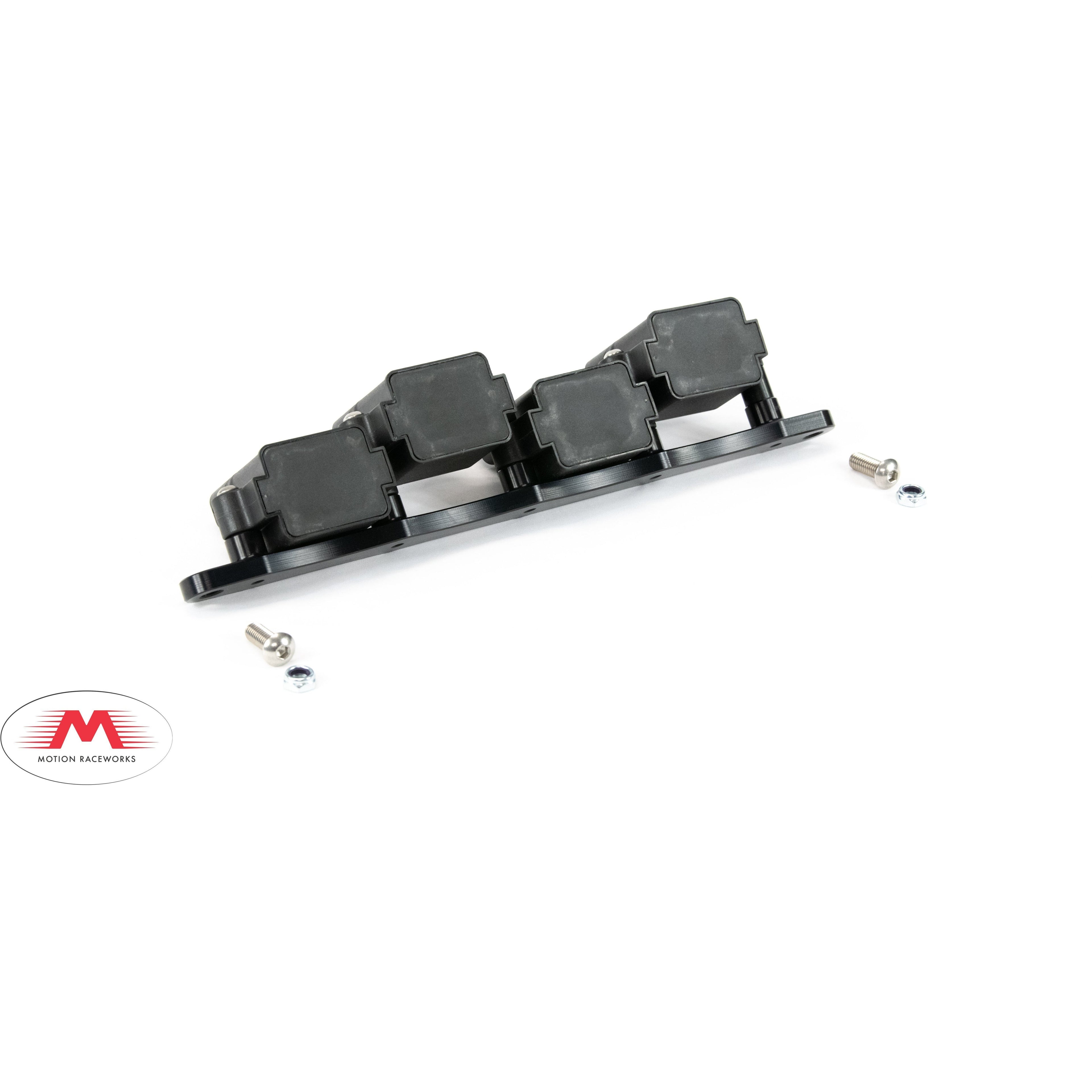 Motion Raceworks Billet Fueltech FT Spark MSD Pro 600 CDI Coil Mounts (Pair) 18-10017-Motion Raceworks-Motion Raceworks