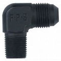 Fragola -3 AN x 3/8" NPT 90° Adapter 482236-BL-Fragola-Motion Raceworks