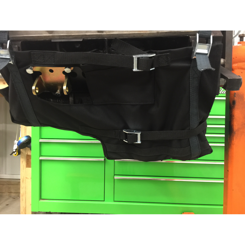 Motion Raceworks LS1 Engine Diaper, NHRA & IHRA Approved (For Motor Mounts (w/Cutouts)-Motion Raceworks-Motion Raceworks