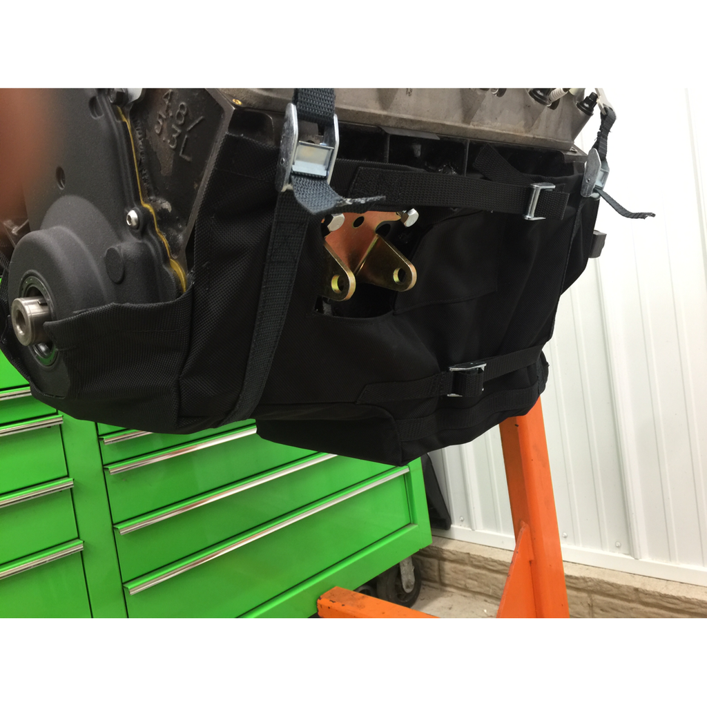 Motion Raceworks LS1 Engine Diaper, NHRA & IHRA Approved (For Motor Mounts (w/Cutouts)-Motion Raceworks-Motion Raceworks
