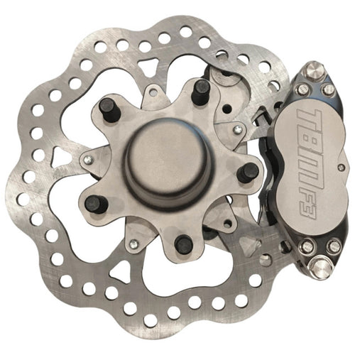 1967-69 Mustang F3 Medium Duty Front Race Brakes 5 on 4.50 - Motion Raceworks