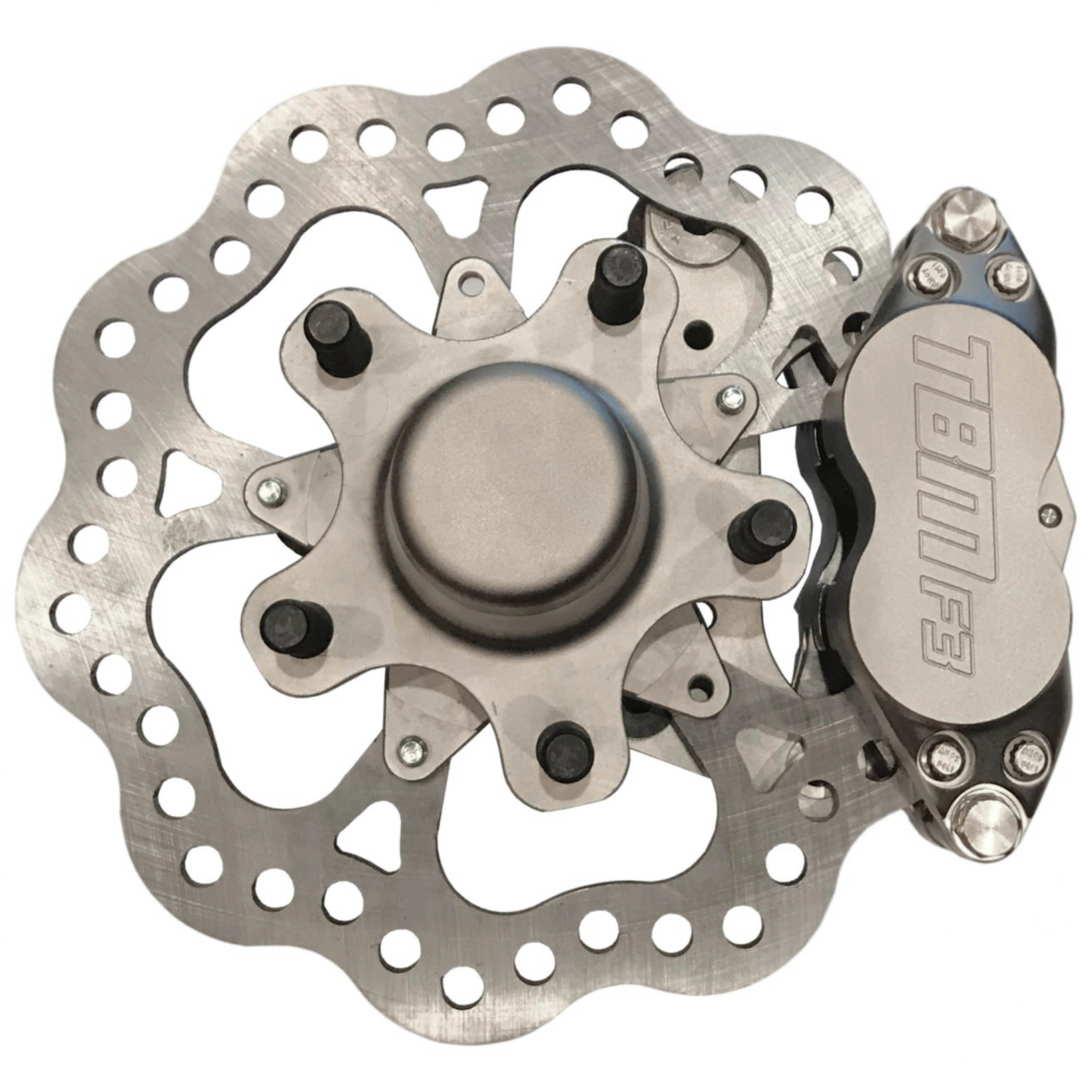 65-72 Buick Gran Sport (GS) 350/400/455 Drag Racing Front Brake Kit (F3 Caliper) 001-0265-TBM Brakes-Motion Raceworks