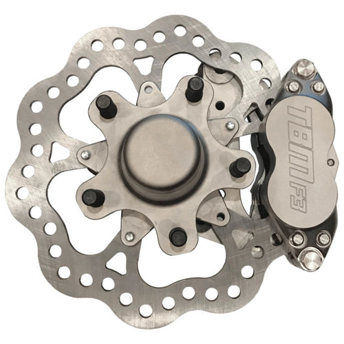 1979-81 Camaro 2nd Gen Medium Duty F3 4 Piston Drag Brake Kit 001-0288-1-TBM Brakes-Motion Raceworks