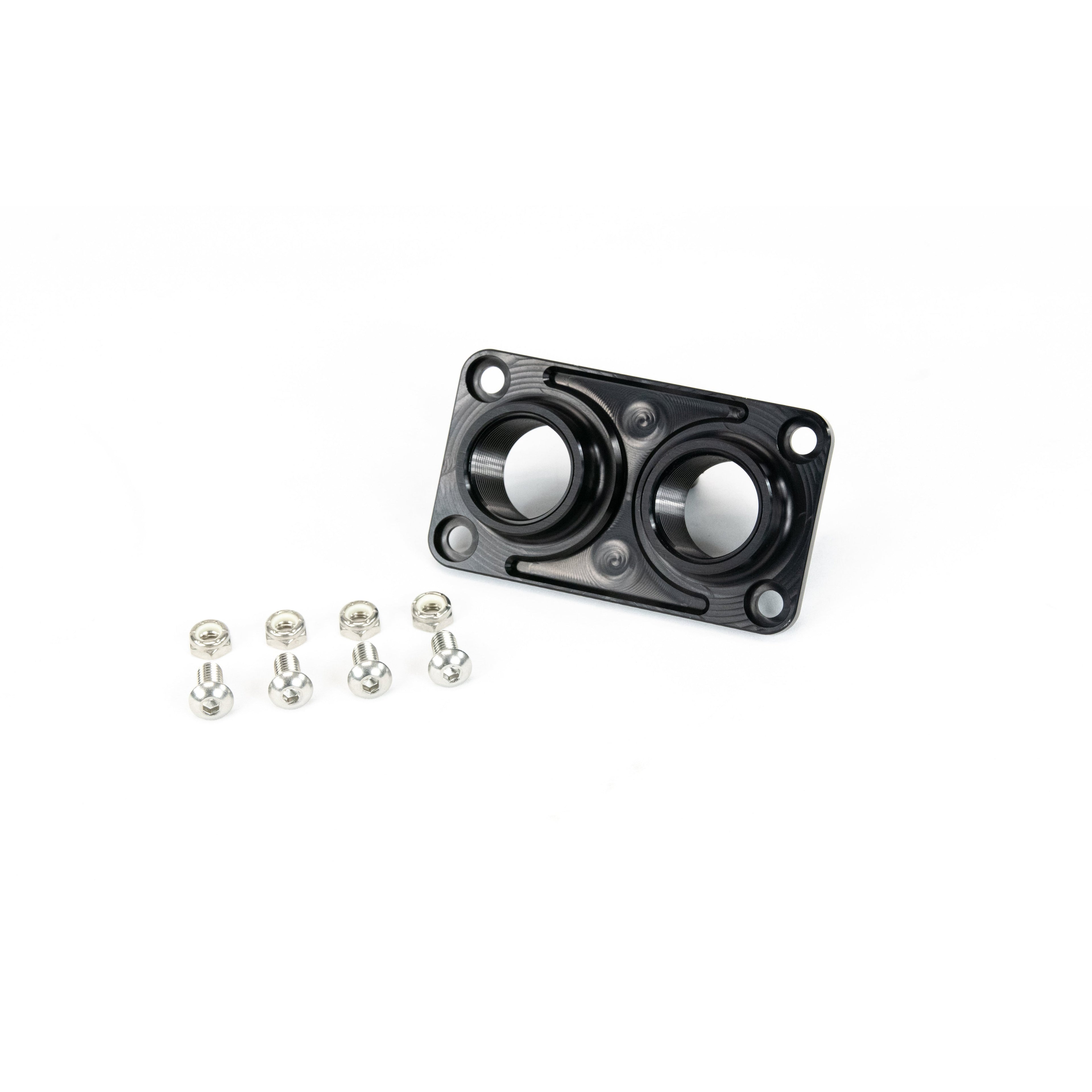 Motion Raceworks Billet Intercooler Water Pass Thru 12AN 16AN 20AN Hose Barb-Motion Raceworks-Motion Raceworks