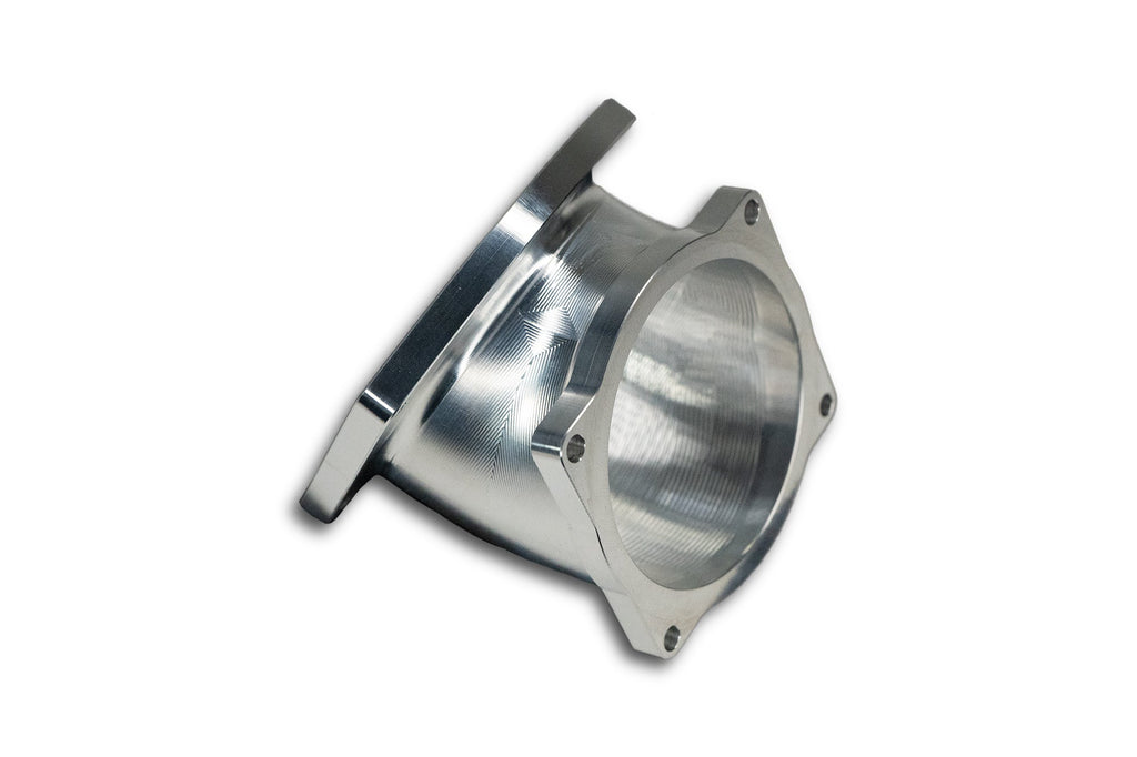 Billet Elbow Godzilla / Mod Motor 45 degreee angle to ICON 92mm Throttle Body Adapter 12-10018BLK-Motion Raceworks-Motion Raceworks