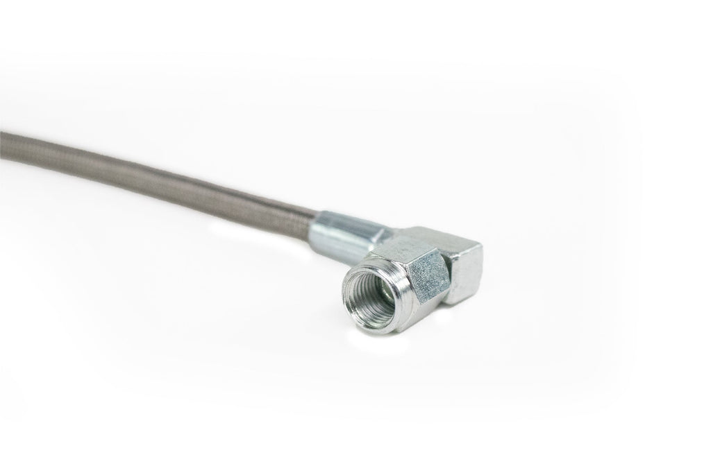 Fragola -3 AN 90* x -3 AN Straight 10" Hose Assembly 320010-Fragola-Motion Raceworks