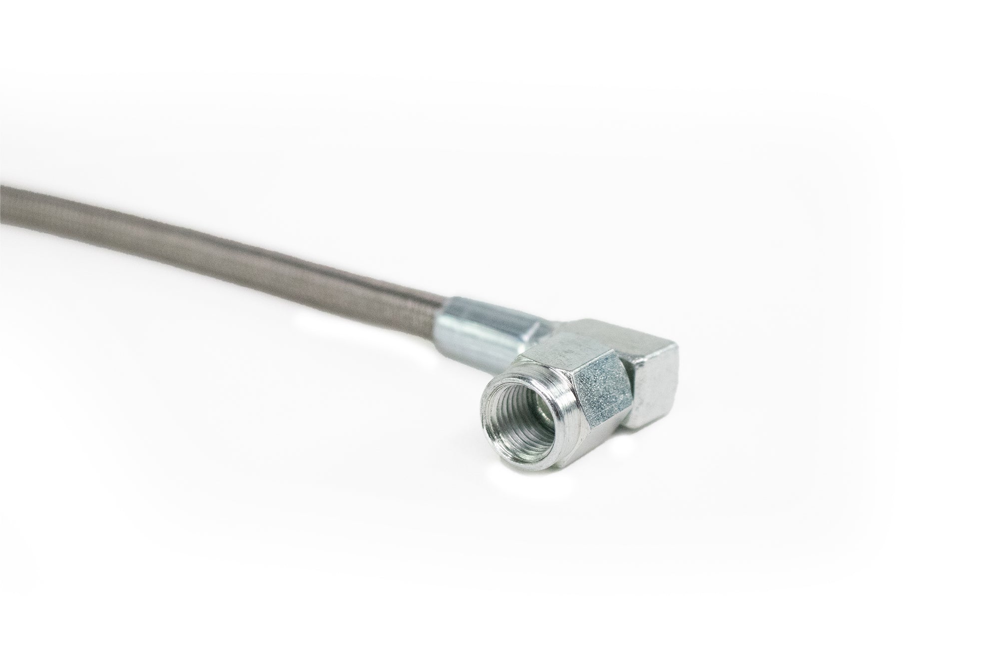 Fragola -3 AN 90* x -3 AN Straight 10" Hose Assembly 320010-Fragola-Motion Raceworks