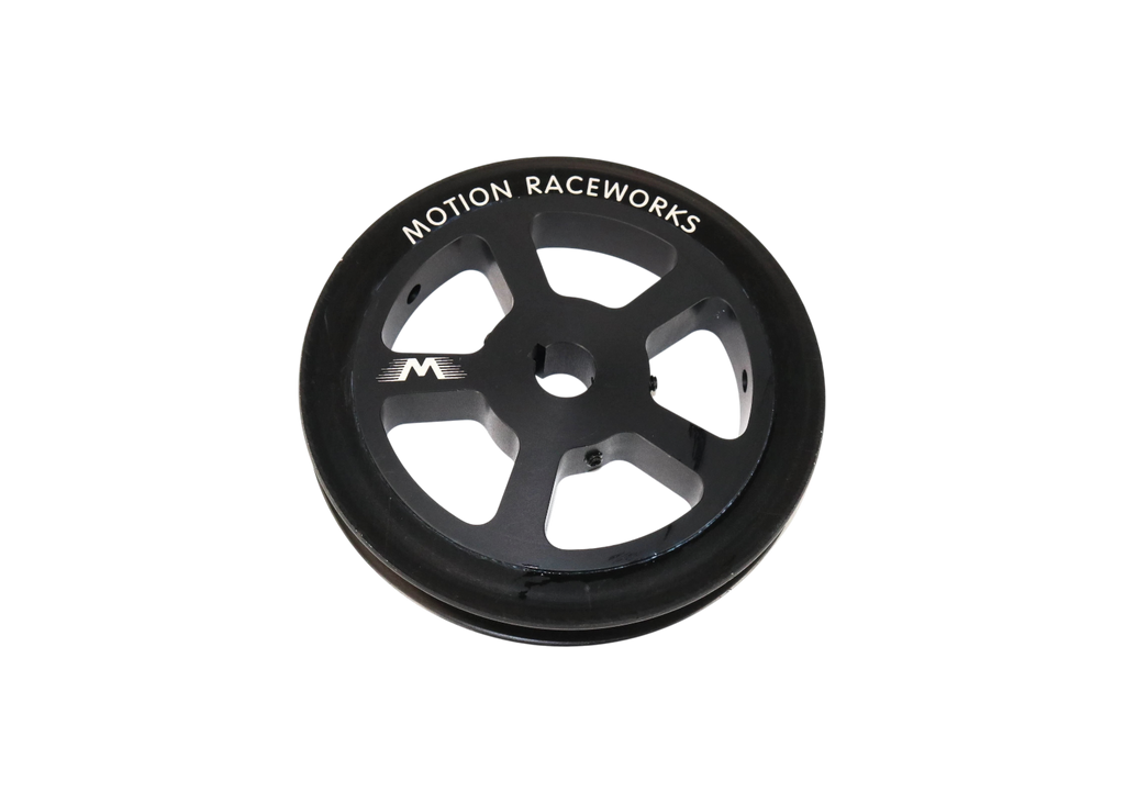 Motion Raceworks 50 Tooth 10mm wide (8mm HTD) Pulley for 5/8" Keyed Shaft - Motion Raceworks