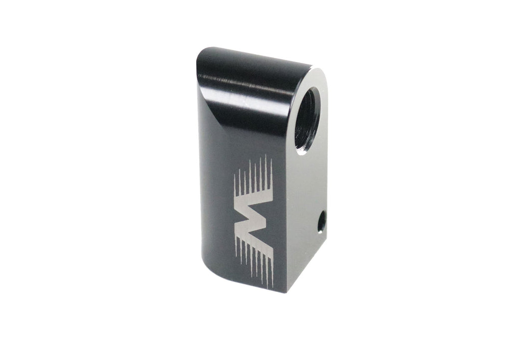 Billet Breather Attachment for Factory 5/8" Quick Release 3/8" NPT Female 90° Fitting-Motion Raceworks-Motion Raceworks