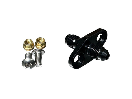3AN Bulkhead Flanged Pass Thru Fitting by Motion Raceworks 34-30303 - Motion Raceworks